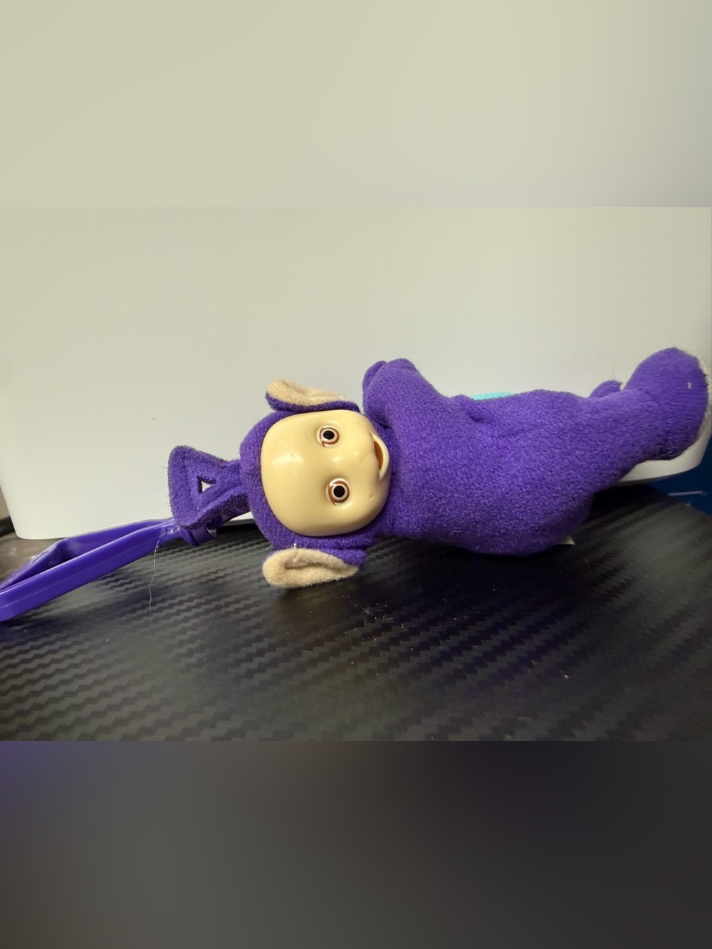Vintage 2000 Teletubbies Tinky Winky Plush Clip McDonald’s Y2K